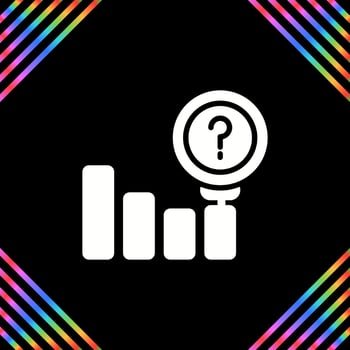 Sales Analysis Vector Icon