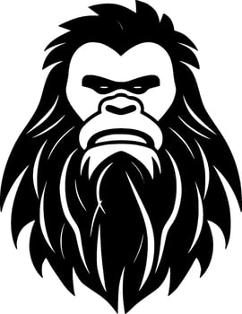 Bigfoot - High Quality Vector Logo - Vector illustration ideal for T-shirt graphic