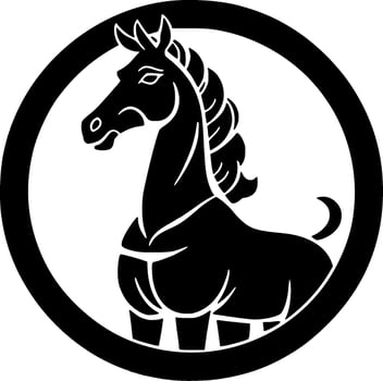 Chess - Minimalist and Flat Logo - Vector illustration