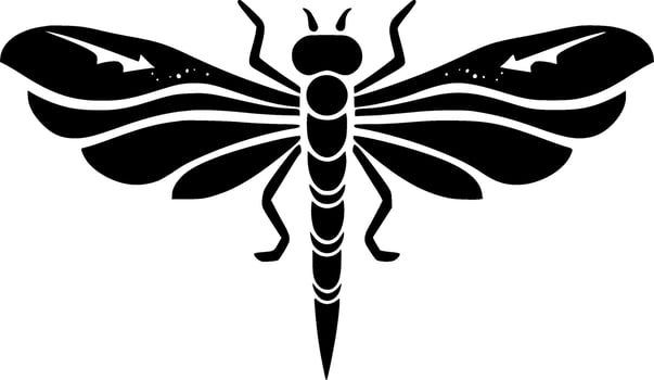 Dragonfly - High Quality Vector Logo - Vector illustration ideal for T-shirt graphic
