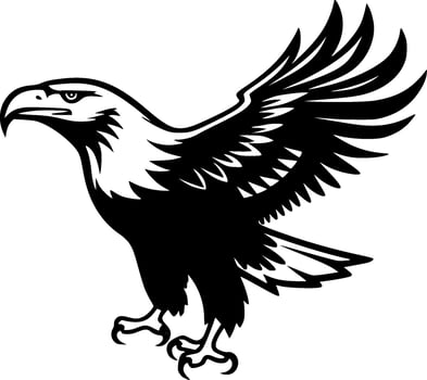 Eagle - High Quality Vector Logo - Vector illustration ideal for T-shirt graphic