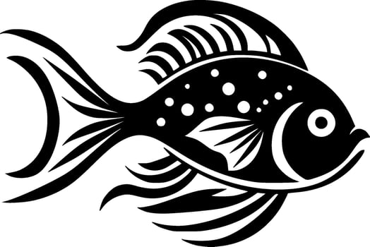 Fish - High Quality Vector Logo - Vector illustration ideal for T-shirt graphic