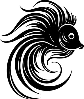 Fish - High Quality Vector Logo - Vector illustration ideal for T-shirt graphic