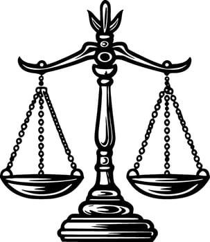 Justice - High Quality Vector Logo - Vector illustration ideal for T-shirt graphic