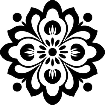 Mandala - High Quality Vector Logo - Vector illustration ideal for T-shirt graphic