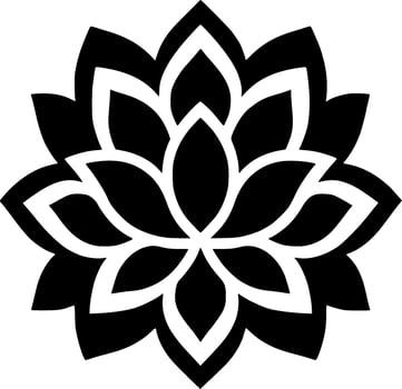 Mandala - High Quality Vector Logo - Vector illustration ideal for T-shirt graphic