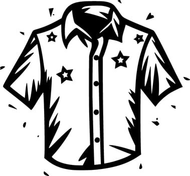 Shirt - Minimalist and Flat Logo - Vector illustration