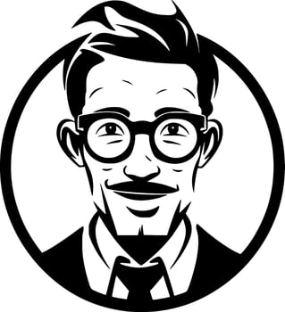 Teacher - High Quality Vector Logo - Vector illustration ideal for T-shirt graphic