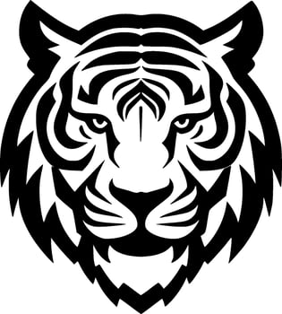 Tiger - High Quality Vector Logo - Vector illustration ideal for T-shirt graphic
