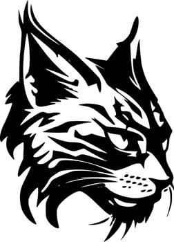 Wildcat, Minimalist and Simple Silhouette - Vector illustration