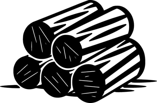 Wood - High Quality Vector Logo - Vector illustration ideal for T-shirt graphic