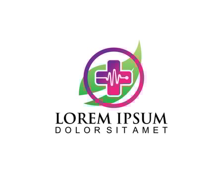 HealthCare Logo Design. suitable for your health care company or hospital. healthcare minimalist design logo. stylish vector logo
