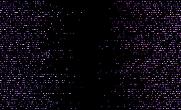 Abstract shiny background with violet dots vector