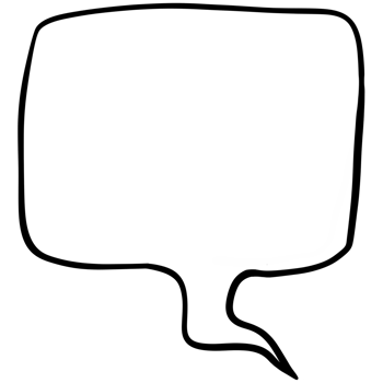 Speech bubble element design for digital media, websites, templates. png