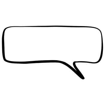 Speech bubble element design for digital media, websites, templates. png