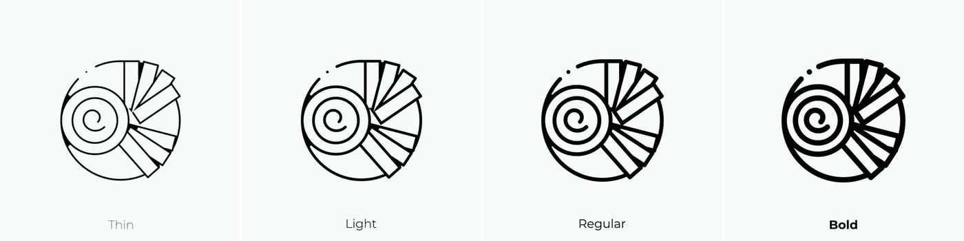 hummus icon. Thin, Light, Regular And Bold style design isolated on white background vector