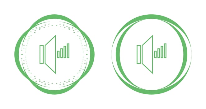 Audio High Volume Vector Icon