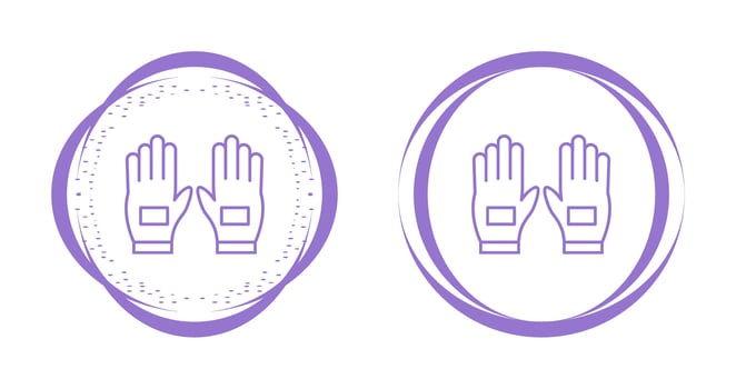 Pair of Gloves Vector Icon