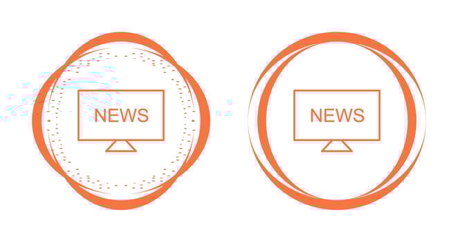 National News Vector Icon