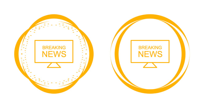 Anchors on News Desk Vector Icon
