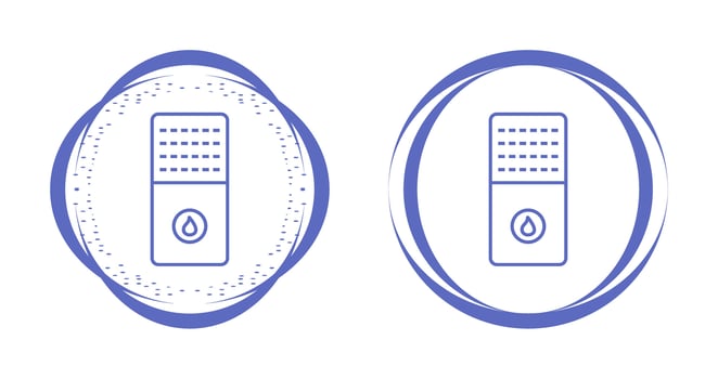 Gas Furnace Vector Icon
