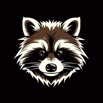 Raccoon Vector Cute Raccoon Cartoon Symbol
