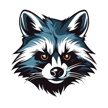 Raccoon Vector Cute Raccoon Cartoon Symbol