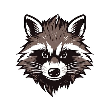 Raccoon Vector Cute Raccoon Cartoon Symbol