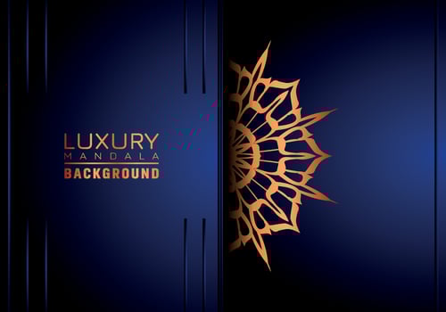 Luxury mandala background ornamental, arabesque style With Golden Arabesque Pattern Style. Decorative Mandala Ornament For Print, Brochure, Banner, Cover, Poster, Invitation Card vector