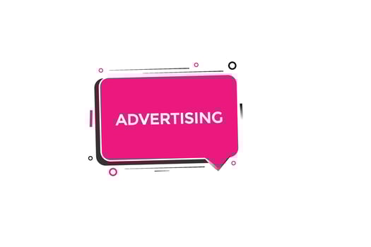 new advertising, modern, website, click button, level, sign, speech, bubble  banner, vector