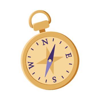 Compass Bearing  Generative Ai png