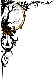 Halloween Pumpkin Border Frame Ai Generative png