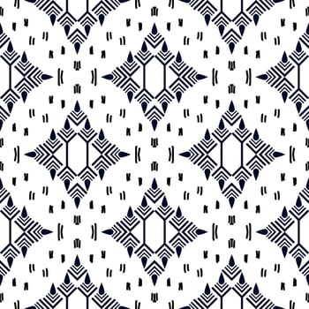 Seamless pattern, traditional ethnic pattern on or white background, Aztec abstract vector pattern.