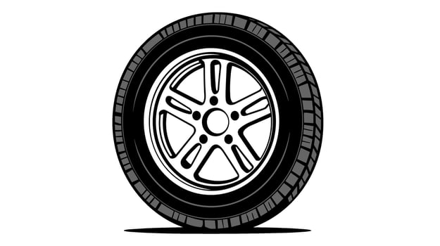Tire Image Discover Quality Rubber and Tread Patterns for Varied Road Conditions vector