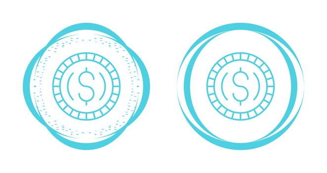 Coin Vector Icon