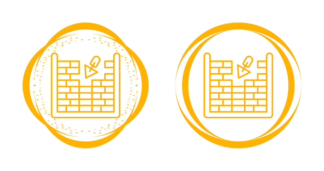 Masonry Vector Icon