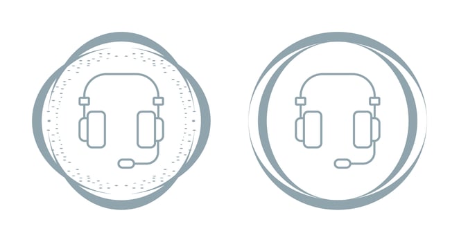 Headset Vector Icon