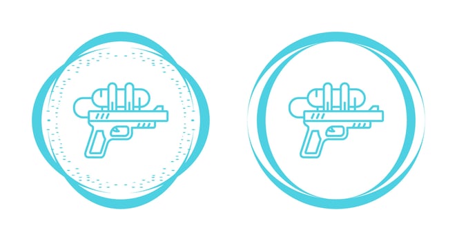 Water Gun Vector Icon