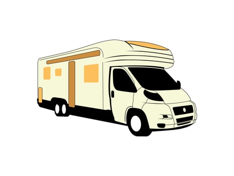 car offroad venicle vector illustration