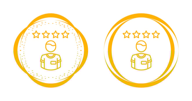 Customer Review Vector Icon