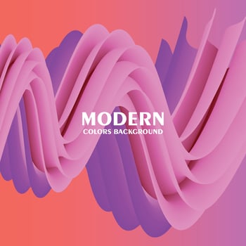 Abstract background with gradient effect. Modern colorful flow poster. Wave Liquid shape. vector