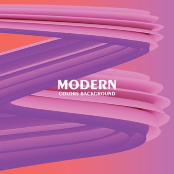 Abstract background with gradient effect. Modern colorful flow poster. Wave Liquid shape. vector