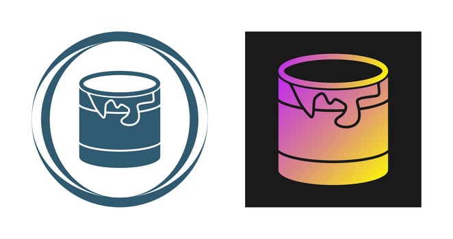 Paint Box Vector Icon