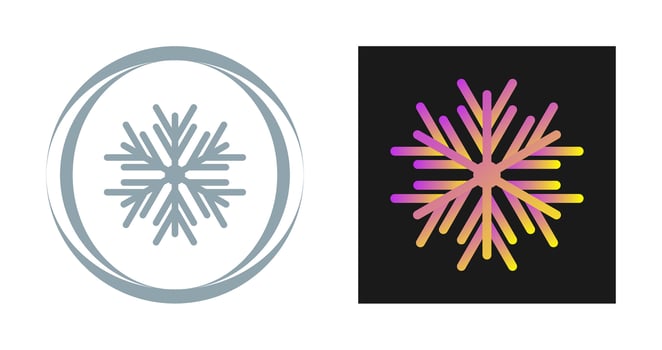 Snowflake Vector Icon