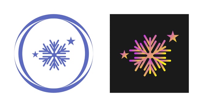 Snowflakes Vector Icon