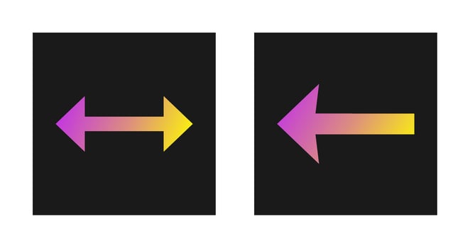 Left-Right Vector Icon