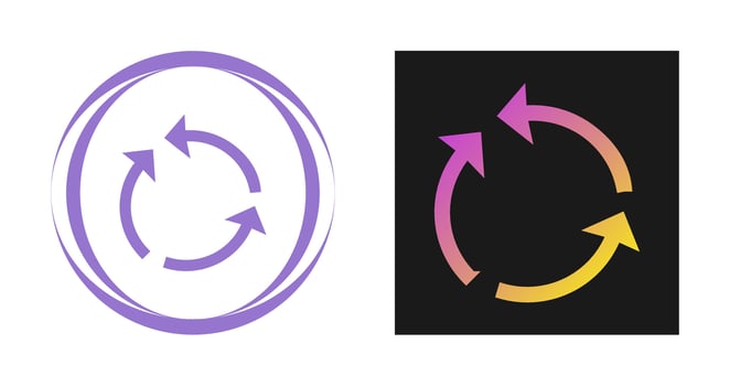 Cycle Arrow Vector Icon