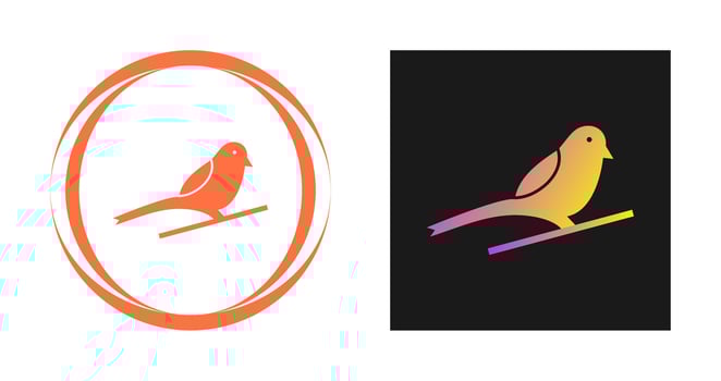 Little Bird Vector Icon
