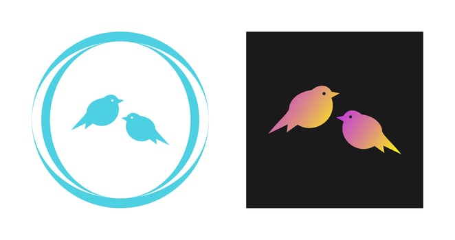 Little Birds Vector Icon