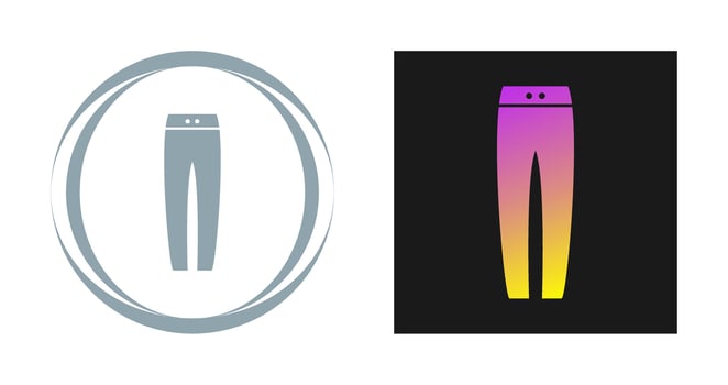 Warm Trousers Vector Icon